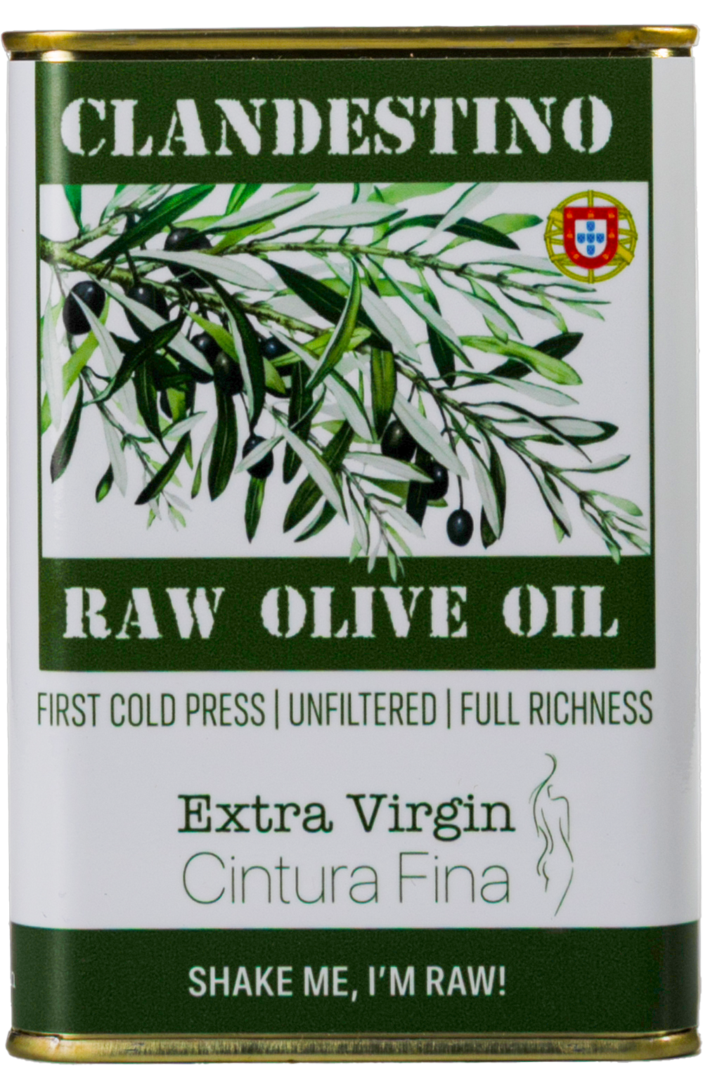 Clandestino Raw Olive Oil - Silver
